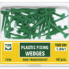 Plastic Fixing Wedges (Non-Transparent)